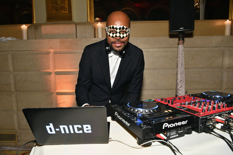 DJ D-Nice attends the Harlem School of the Arts Masquerade Ball on Oct. 23, 2017, at the Plaza Hotel in New York City. (Dia Dipasupil/Getty Images for the HSA)